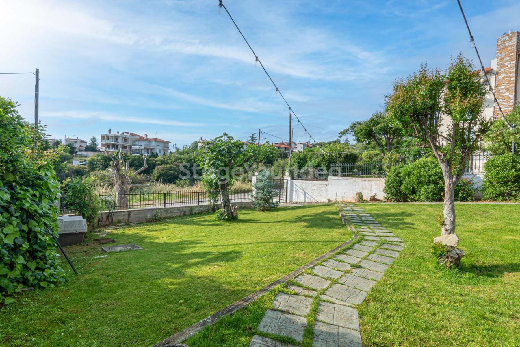 Traditional Villa Appartment With Garden, Also For Gatherings ,15 Minutes From Thessaloniki Airport Exterior foto